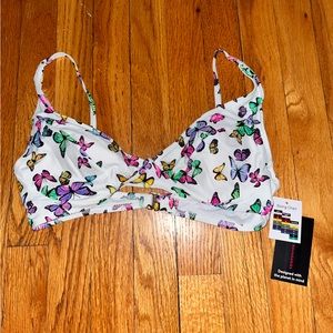 butterfly bathing suit top !